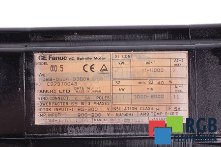 A06B-0866-B380#3000 STATOR FANUC