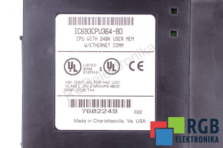 IC693CPU364-BD CPU364 FANUC
