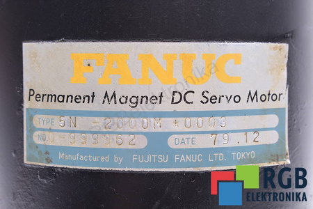 SERVOMOTOR 5N-2000M+0003 FANUC