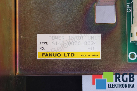POWER INPUT UNIT A14B-0076-B324 FANUC