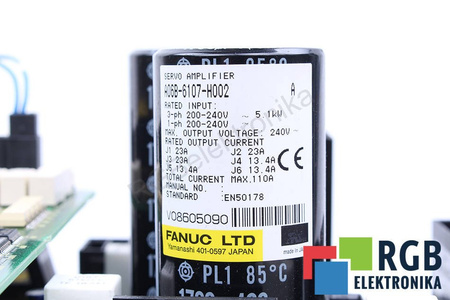 SERVO AMPLIFIER A06B-6107-H002 5,1KW FANUC