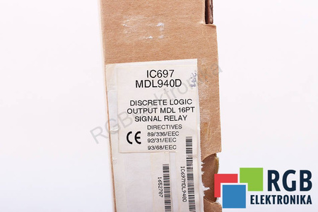 IC697MDL940D IC697 MDL940D DISCRETE LOGIC OUTPUT MDL 16PT SIGNAL RELAY FANUC