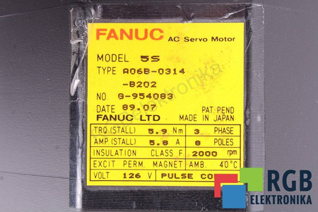 A06B-0314-B202 5S FANUC
