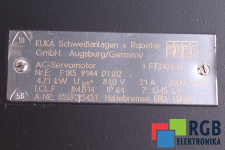 1FT3101N STATOR KUKA