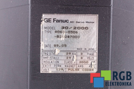 STOJAN SILNIKA A06B-0506-B202#7000 FANUC