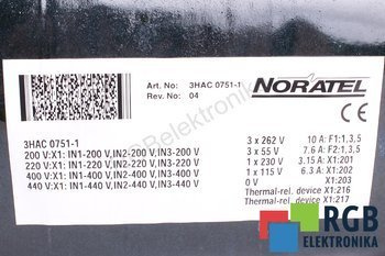 TRANSFORMATOR 3HAC0751-1 ABB