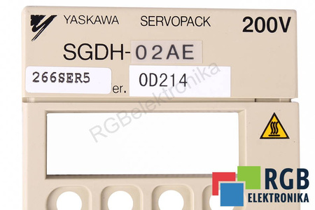 FRONT OBUDOWY SGDH-02AE YASKAWA