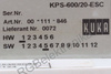 E93DE143E4B531 E93DE143E4B531XX1B10 KPS-600/20-ESC IN 22.0A 18.0KVA OUT 25.0A KUKA