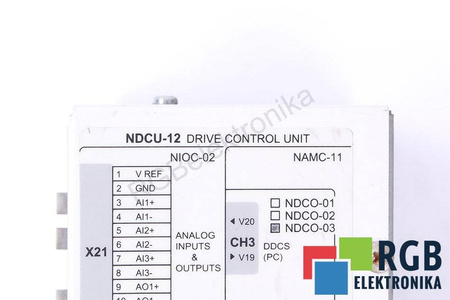 DRIVE CONTROL UNIT NDCU-12 ABB