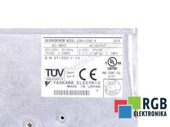 SGDH-02AE-R JUSP-NS100Y10 YASKAWA