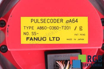 SERVOMOTOR A12/2000 A06B-0142-B675#0006 2.1KW 186V 7.4A 133HZ 2000MIN-1 FANUC